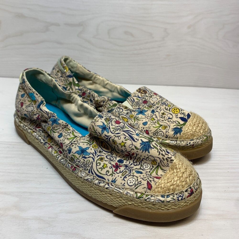 Sperry Laurel Reef Espadrille Slip-On Shoes Women's 8M Espadrille Floral